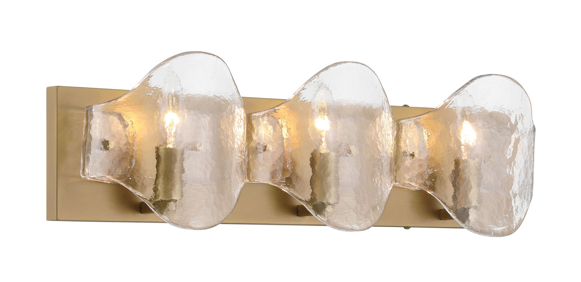 Image 7 Minka-Lavery Elora 3-Light 23-in Legacy Brass Indoor Vanity Light more views