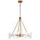 Minka-Lavery Elora 6-Light 24-in Legacy Brass Indoor Pendant
