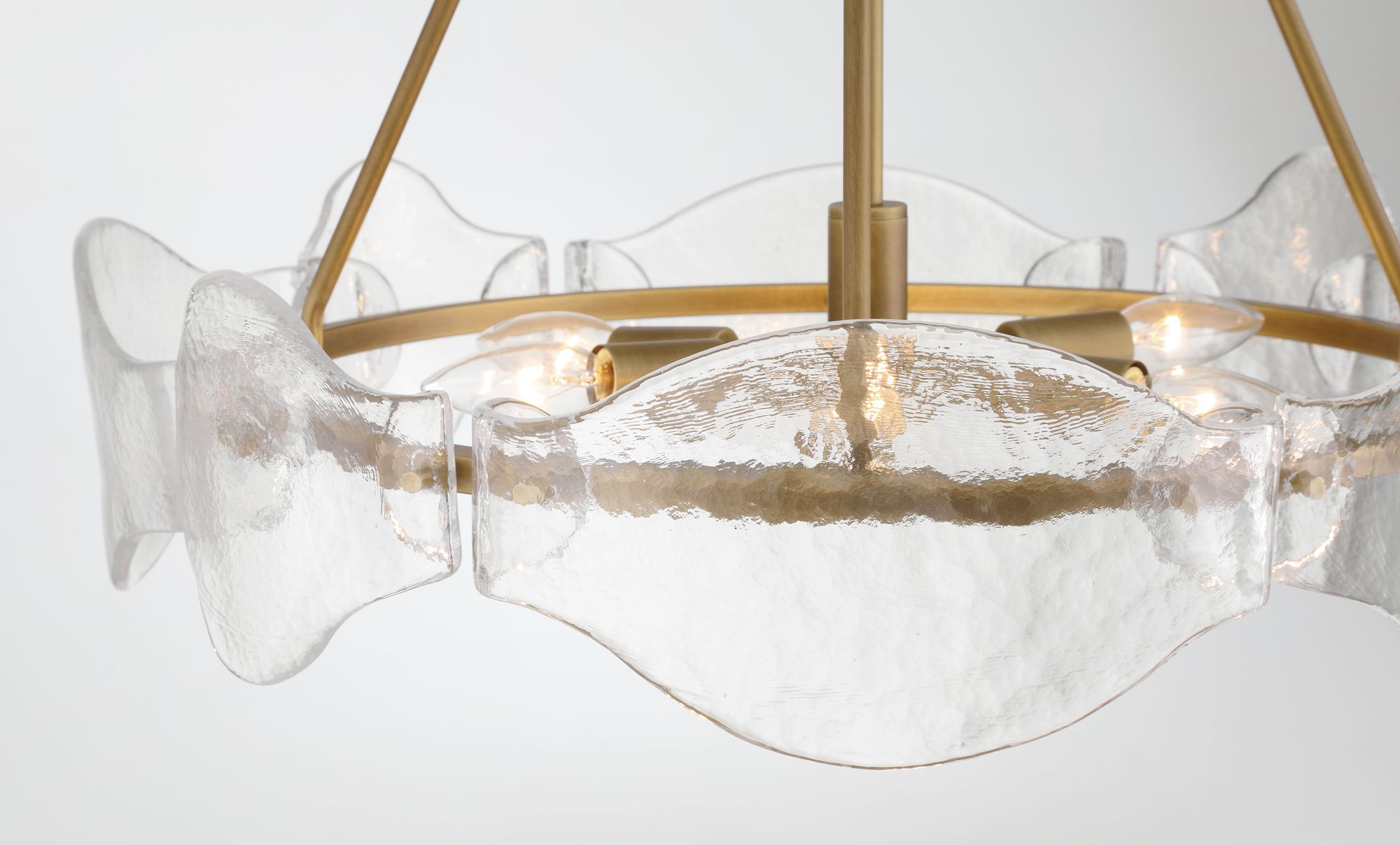 Minka-Lavery Elora 6-Light 24-in Legacy Brass Indoor Pendant