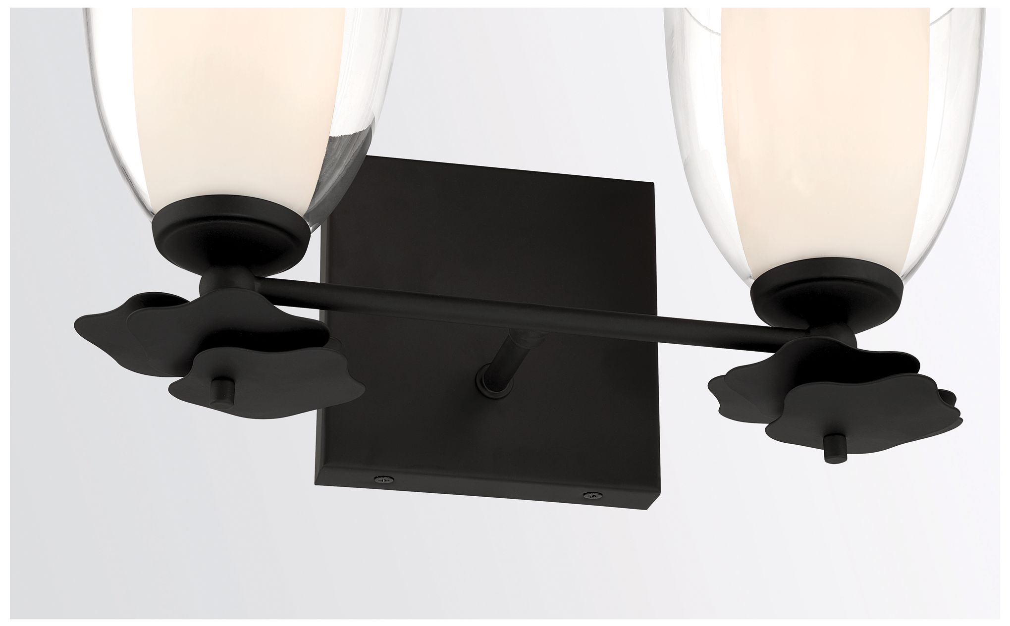 Image 7 Minka Lavery Elowen 2-Light 13.25-in Dark Matte Black Vanity Light more views