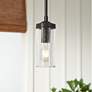 1_Minka Lavery Elyton 3 1/4" Wide Downtown Bronze Mini Pendant