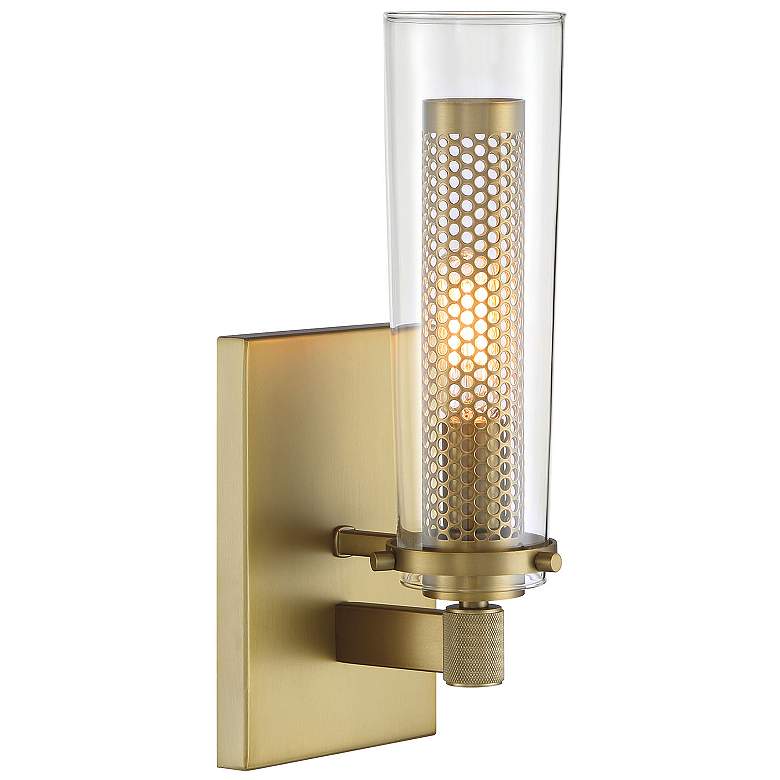 Image 1 Minka-Lavery Emmerham 1-Light Soft Brass Wall Sconce