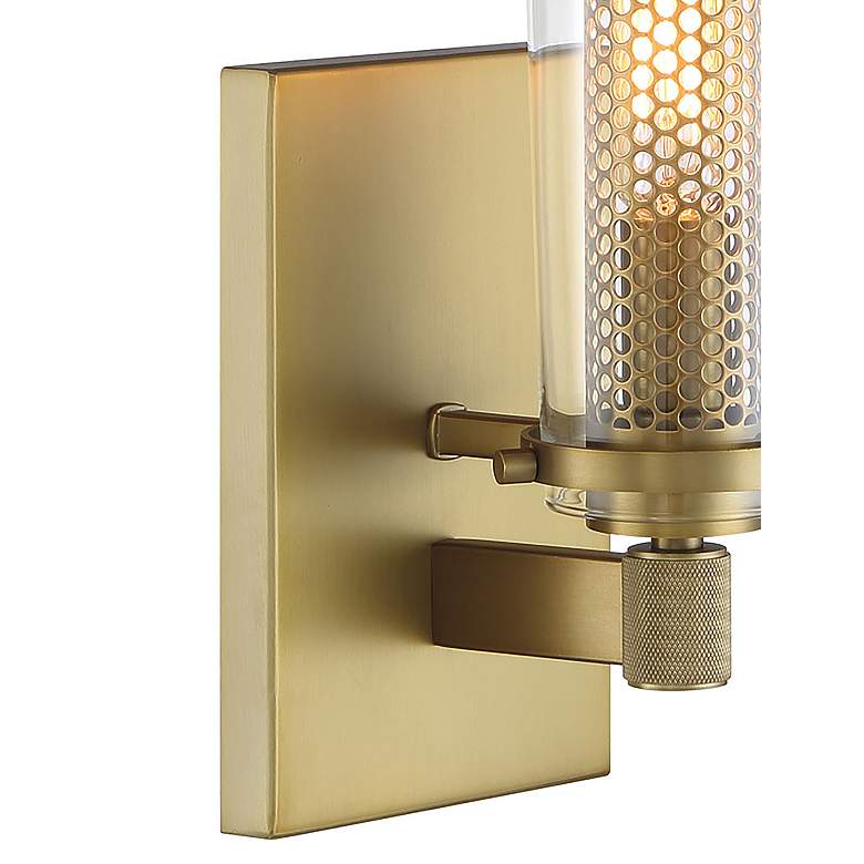 Image 5 Minka-Lavery Emmerham 1-Light Soft Brass Wall Sconce more views