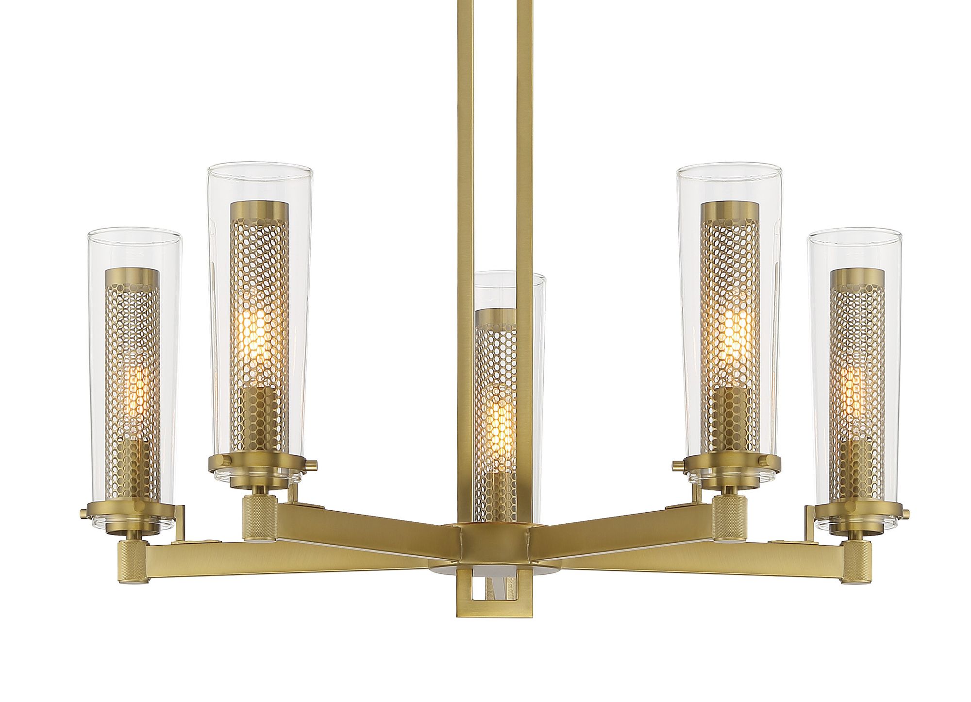 Image 2 Minka-Lavery Emmerham 5-Light Soft Brass Chandelier more views