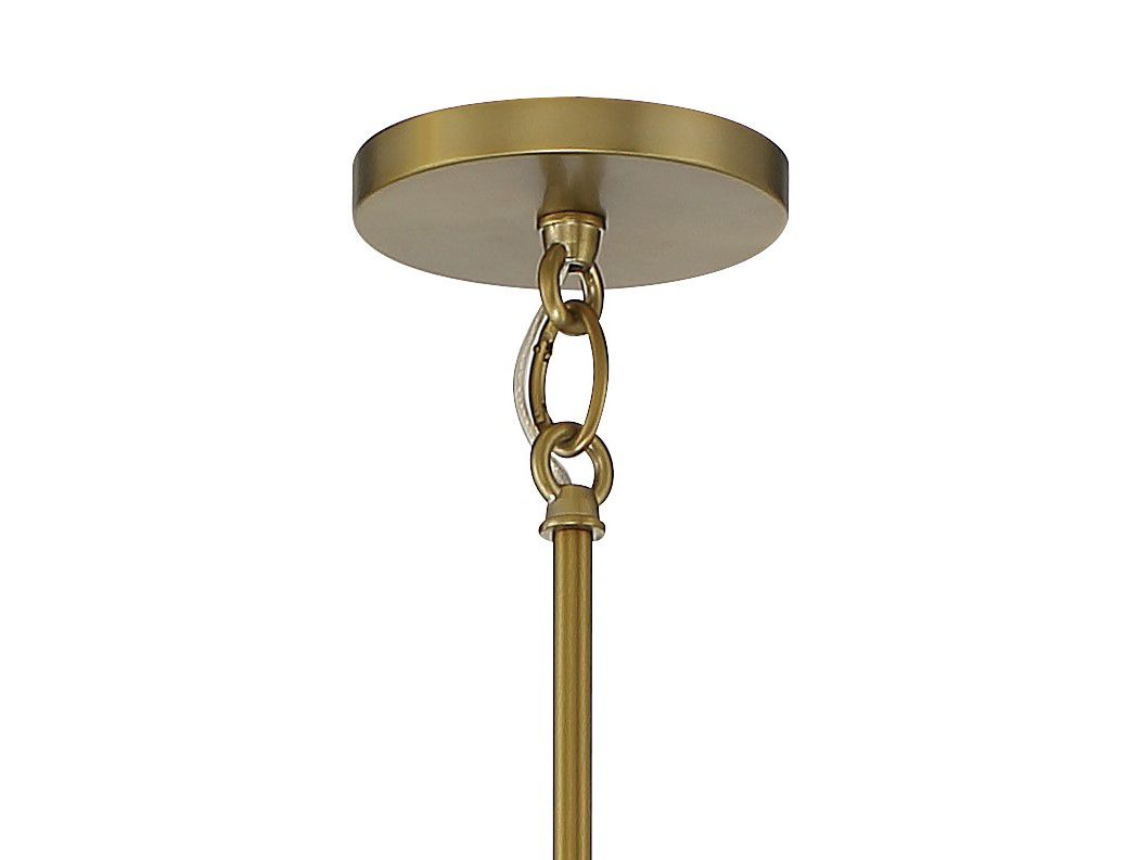 Image 4 Minka-Lavery Emmerham 6-Light Soft Brass Island Chandelier more views