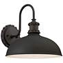 2_Minka Lavery Escudilla 11 3/4" High Black Outdoor Wall Light