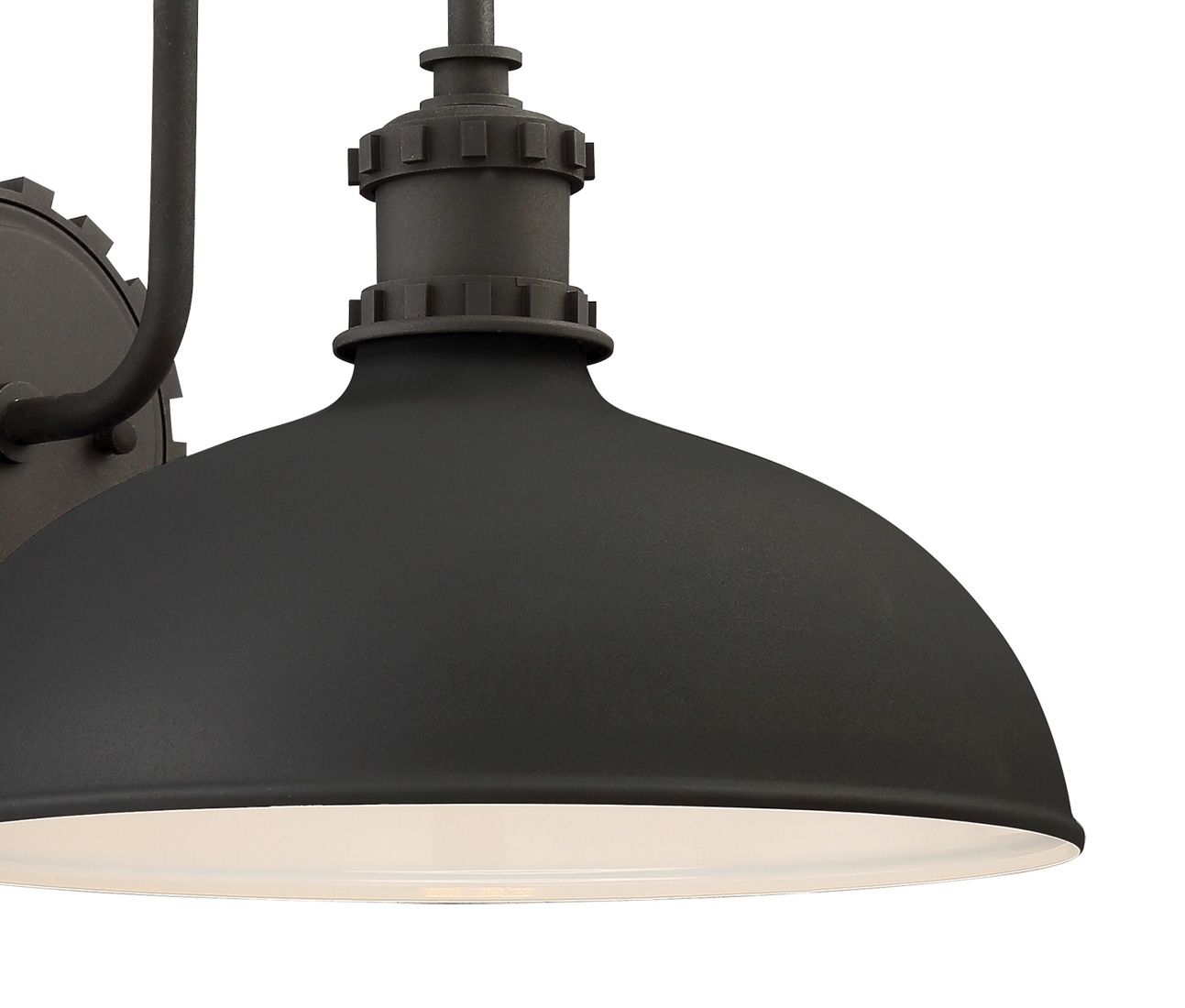 Image 4 Minka Lavery Escudilla 11 3/4" High Black Outdoor Wall Light more views