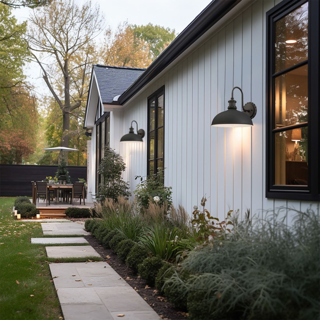 Image 5 Minka Lavery Escudilla 11 3/4" High Black Outdoor Wall Light more views