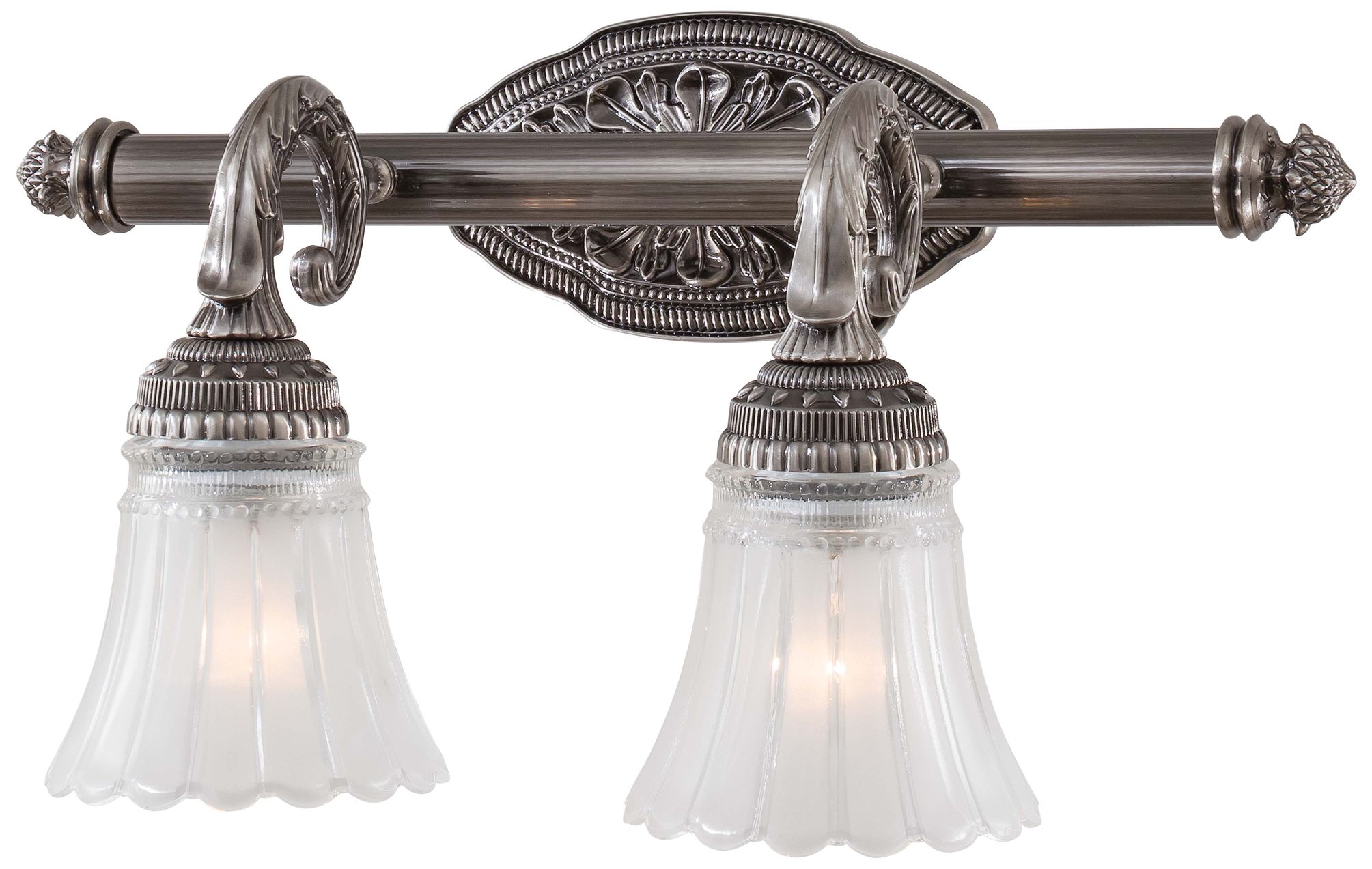 Minka-Lavery Europa 2-Light Brushed Nickel Bath