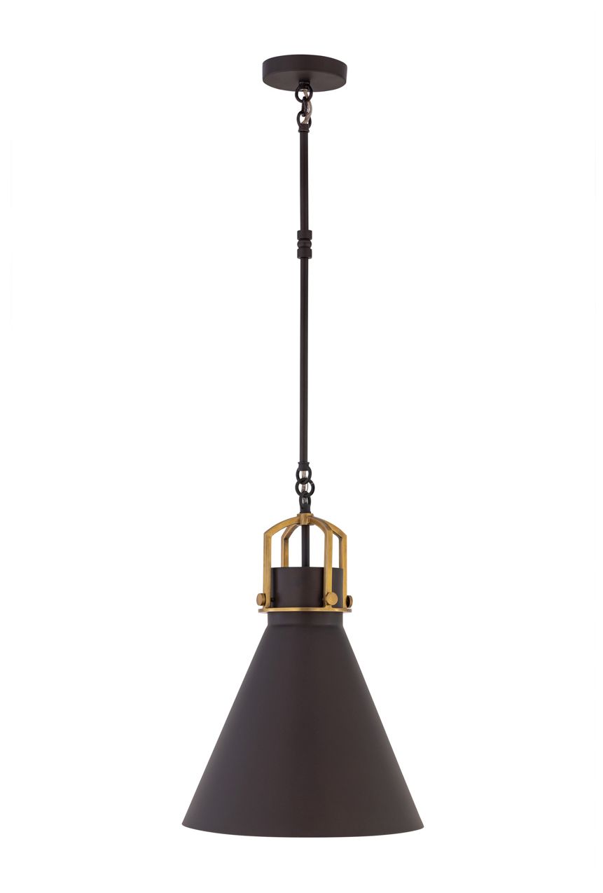 Minka Lavery Fenric 1-Light 19-in Dark B