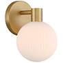2_Minka Lavery Fenton 1-Light 6-in Legacy Brass Indoor Vanity Light more views
