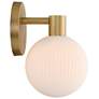 3_Minka Lavery Fenton 1-Light 6-in Legacy Brass Indoor Vanity Light more views