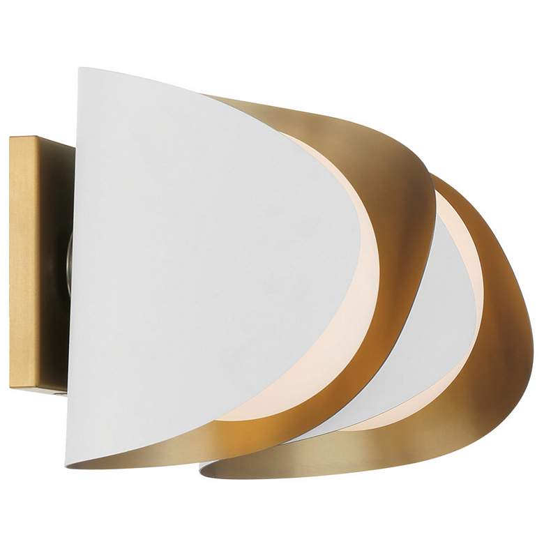 Image 3 Minka Lavery Flare 2-Light 16.25-in Sand White Indoor Vanity Light more views