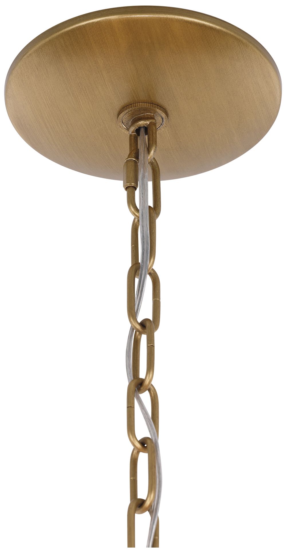 Minka Lavery Florenza 8-Light 28-in Legacy Brass and Matte Black Chandelier