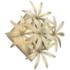 Minka Lavery Flower Child 12" Wide Modern Ambry Gold Wall Sconce