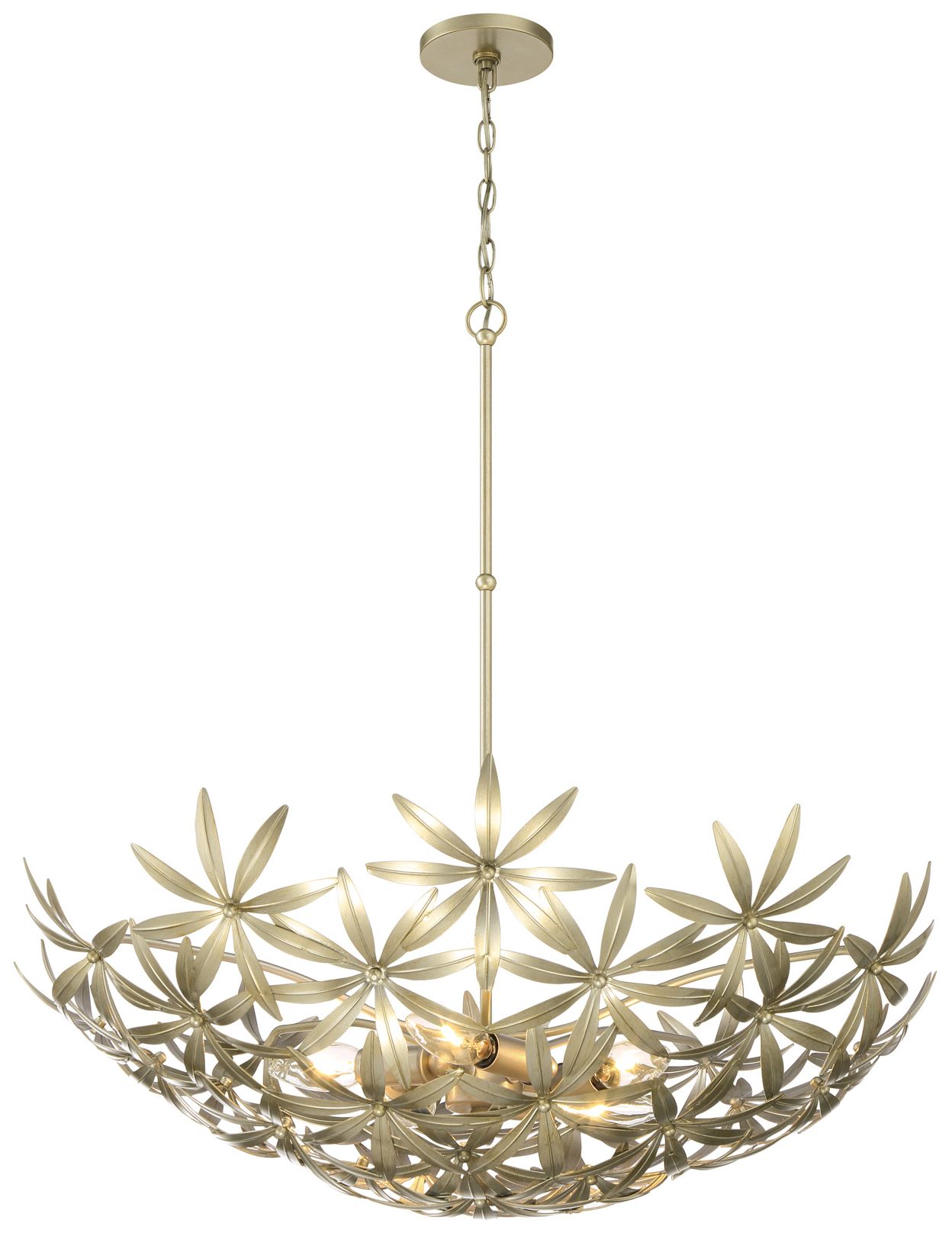 Minka Lavery Flower Child 5-Light Ambry Gold Pendant