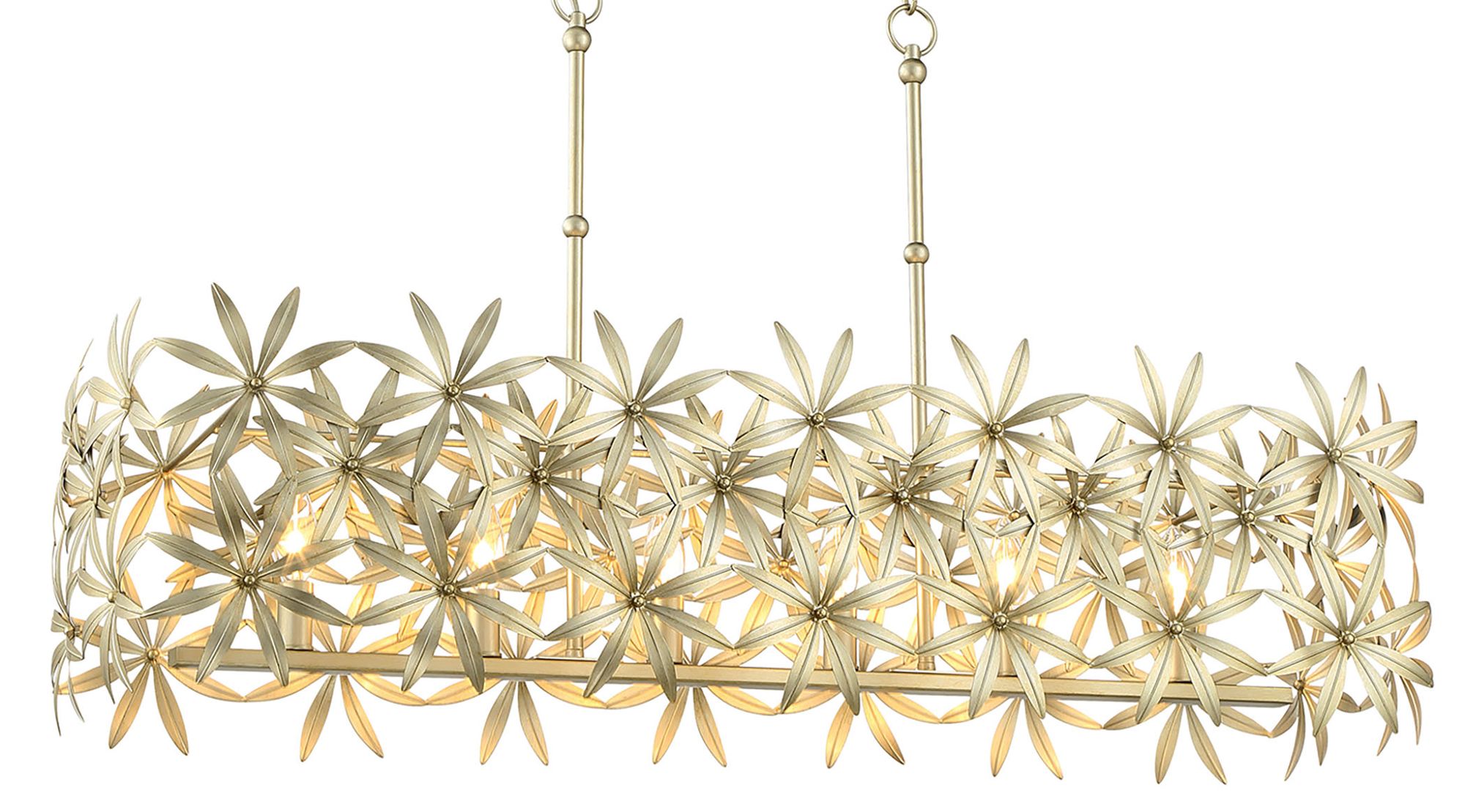 Image 4 Minka Lavery Flower Child 6-Light Ambry Gold Island Chandelier more views