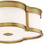 Minka Lavery Flush Mount 16 1/4" Wide Liberty Gold LED Ceiling Light