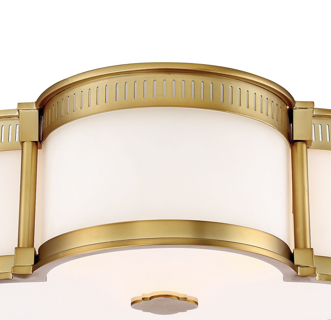 Image 5 Minka Lavery Flush Mount 16 1/4" Wide Liberty Gold LED Ceiling Light more views