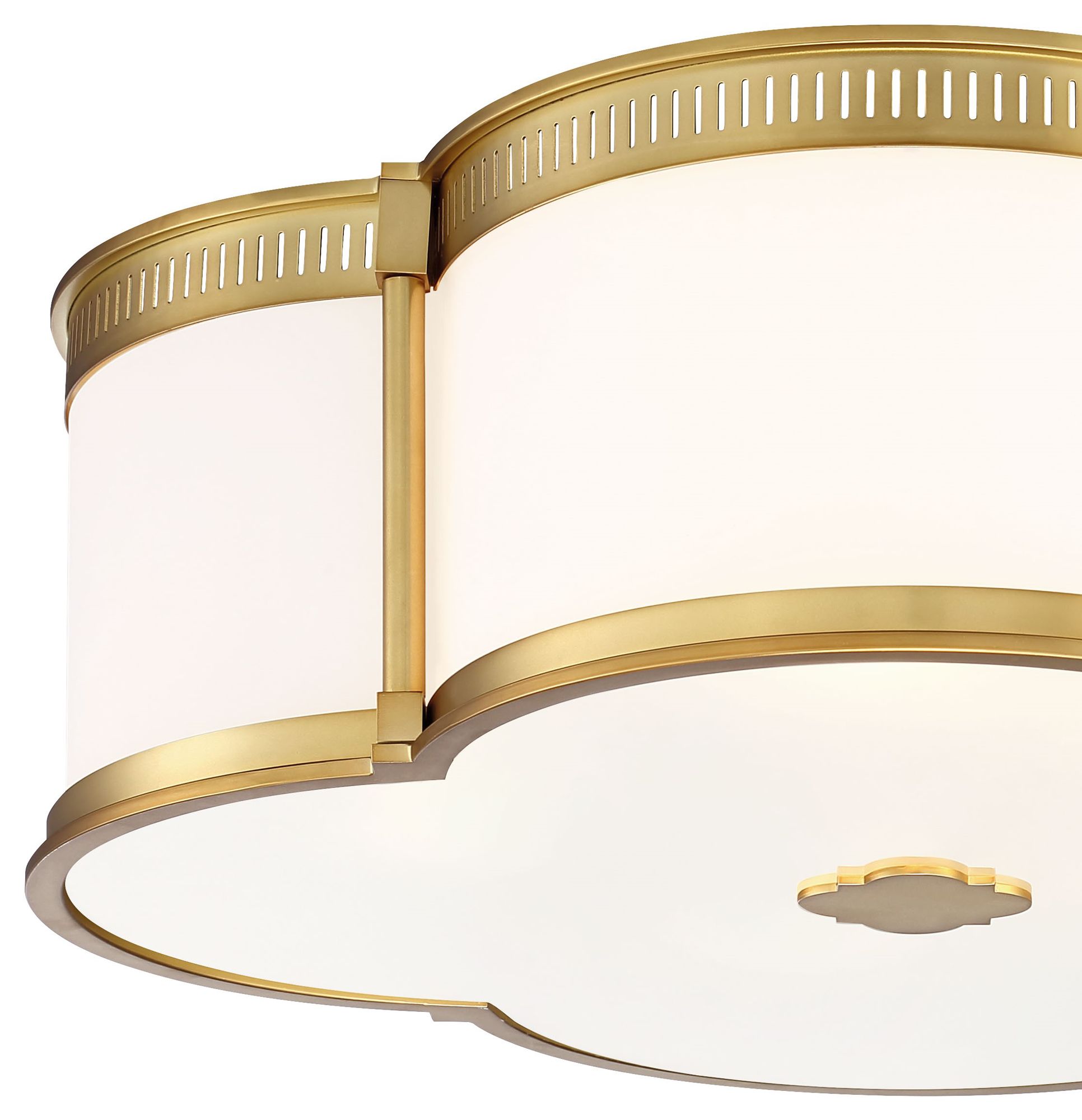 Image 3 Minka-Lavery Flush Mount LED 1-Light Liberty Gold Flush Mount more views