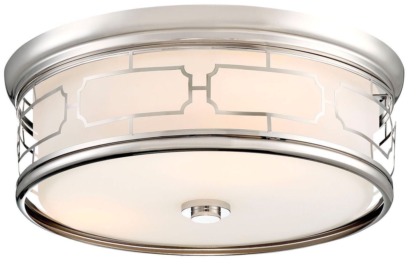 Minka-Lavery Flush Mount LED Polished Nickel Flush Mount