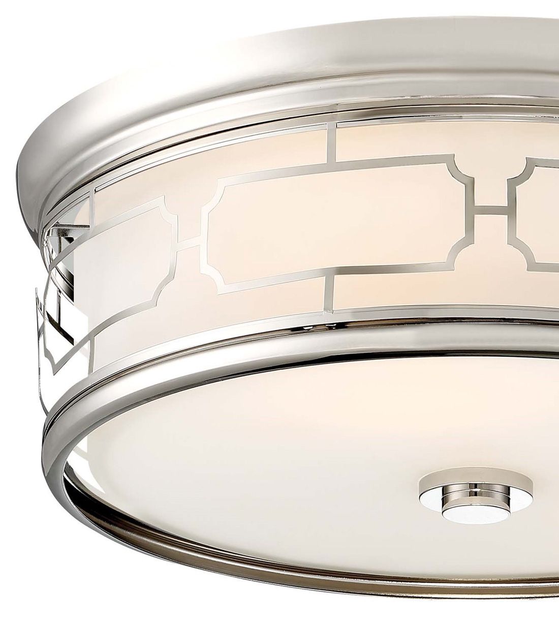 Image 3 Minka-Lavery Flush Mount LED Polished Nickel Flush Mount more views