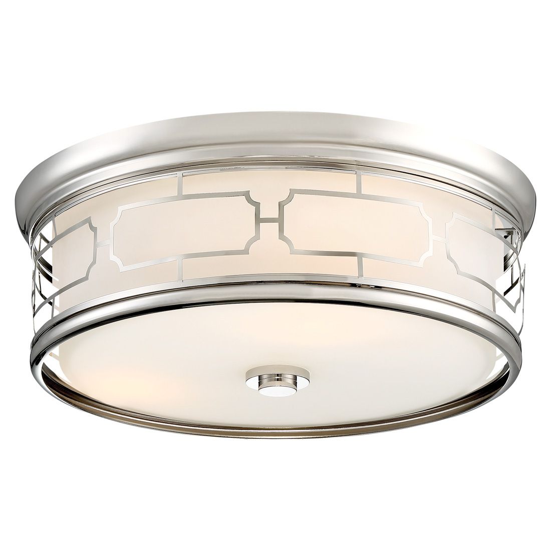 Image 5 Minka-Lavery Flush Mount LED Polished Nickel Flush Mount more views