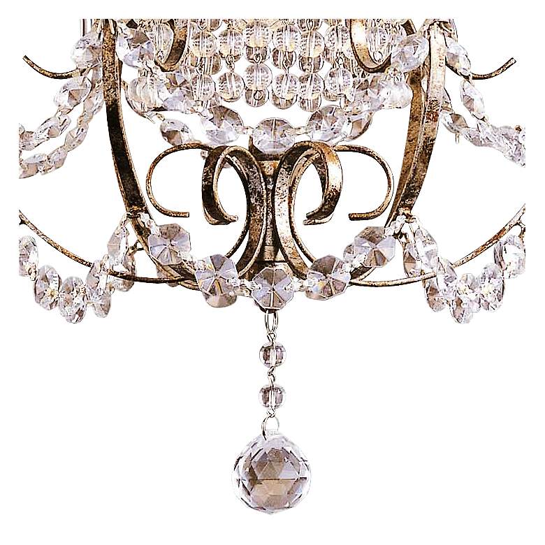 Image 3 Minka Lavery French Silver 11" Traditional Crystal Mini Chandelier more views