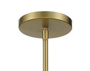 Image 4 Minka-Lavery Gateway Park 4-Light Soft Brass Pendant more views