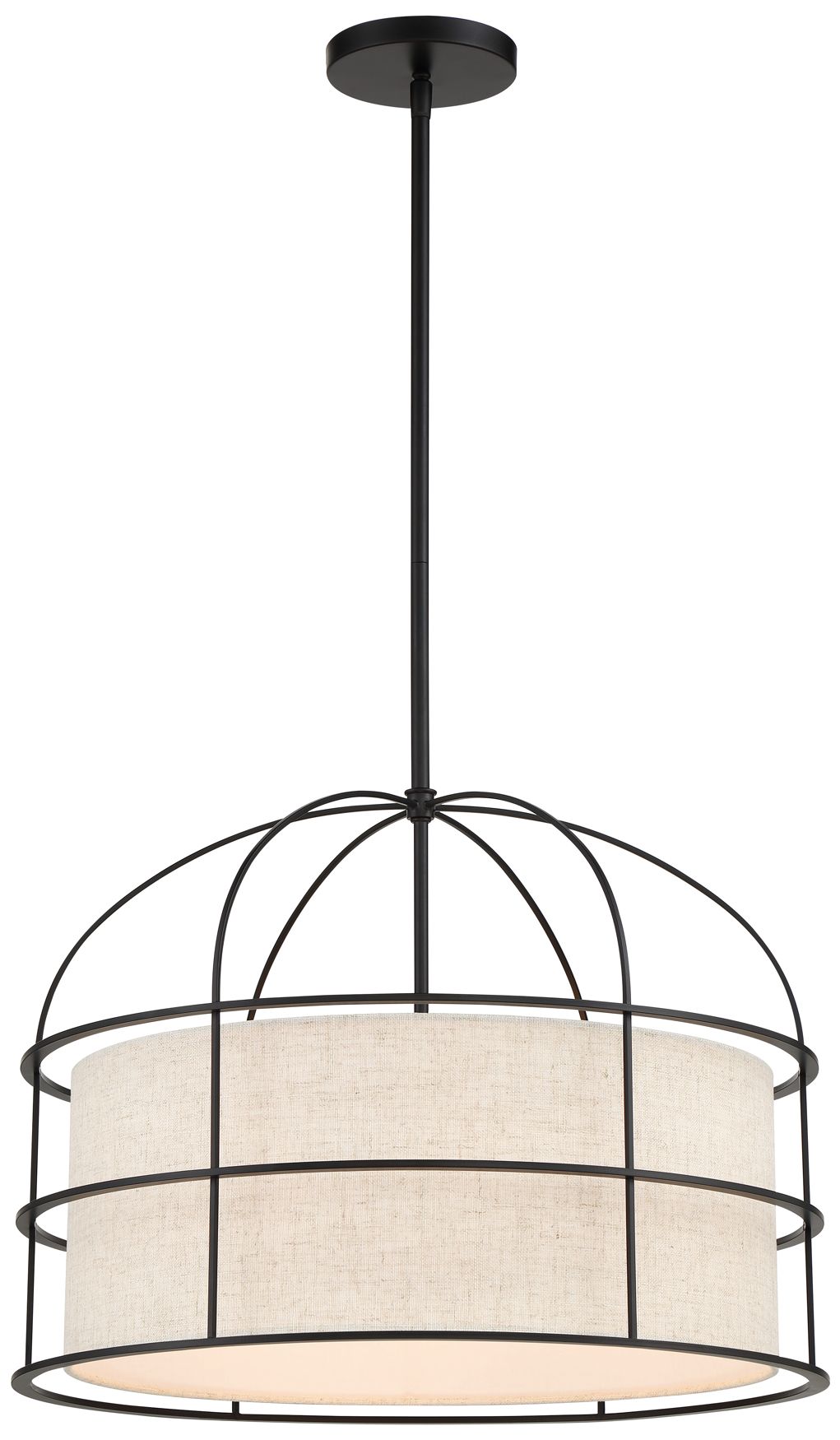 Minka-Lavery Gateway Park 5-Light Coal Pendant