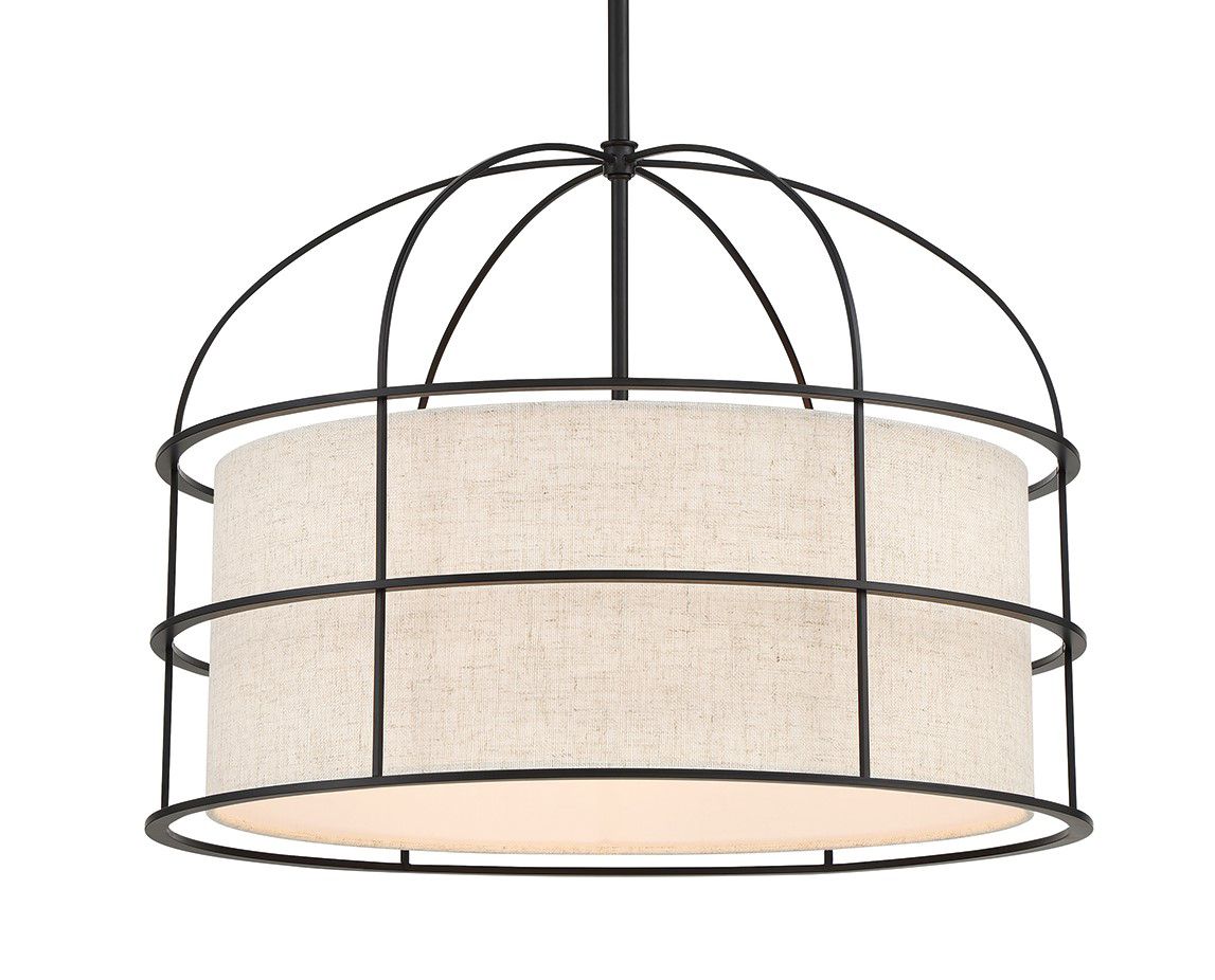 Image 3 Minka-Lavery Gateway Park 5-Light Coal Pendant more views