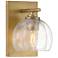 Minka Lavery Glint 1-Light 6-in Legacy Brass Indoor Vanity Light