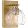 2_Minka Lavery Glint 1-Light 6-in Legacy Brass Indoor Vanity Light more views