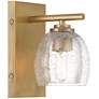 5_Minka Lavery Glint 1-Light 6-in Legacy Brass Indoor Vanity Light more views