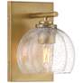 6_Minka Lavery Glint 1-Light 6-in Legacy Brass Indoor Vanity Light more views