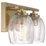 3_Minka Lavery Glint 2-Light 15.5-in Legacy Brass Indoor Vanity Light more views