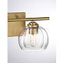 4_Minka Lavery Glint 2-Light 15.5-in Legacy Brass Indoor Vanity Light more views