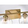 5_Minka Lavery Glint 2-Light 15.5-in Legacy Brass Indoor Vanity Light more views