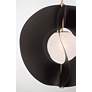 4_Minka-Lavery Gloria 1-Light 24-in Dark Bronze and Brass Indoor Pendant more views