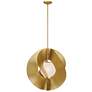 1_Minka-Lavery Gloria 1-Light 24-in Legacy Brass Indoor Pendant