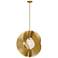 Minka-Lavery Gloria 1-Light 24-in Legacy Brass Indoor Pendant