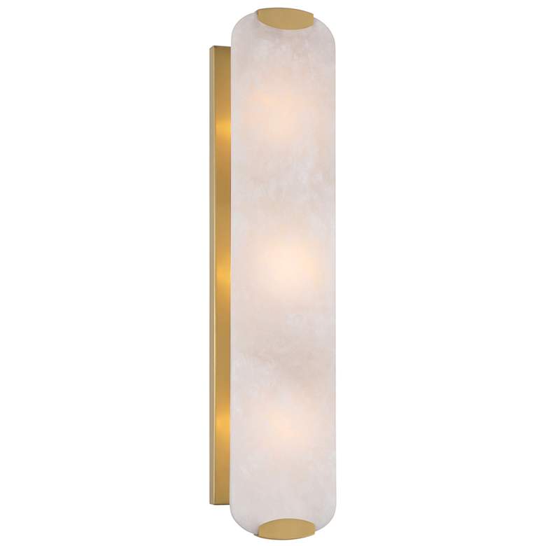 Image 2 Minka Lavery Glowstone 3-Light 5-in Legacy Brass Indoor Wall Sconce more views