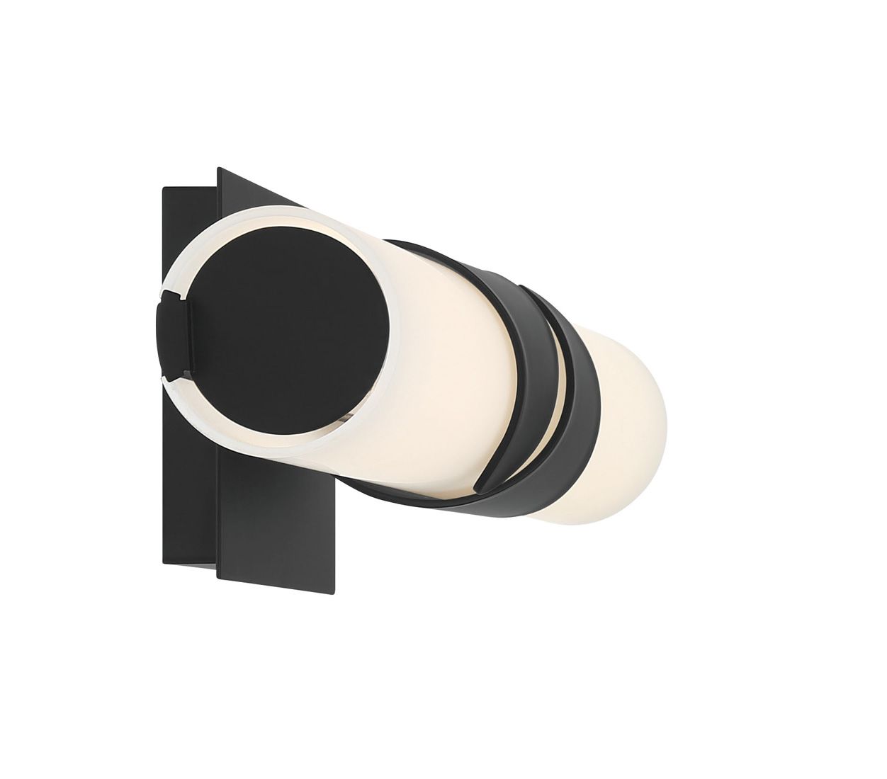 Minka Lavery Grafton LED 24-in Dark Matte Black Indoor Vanity Light