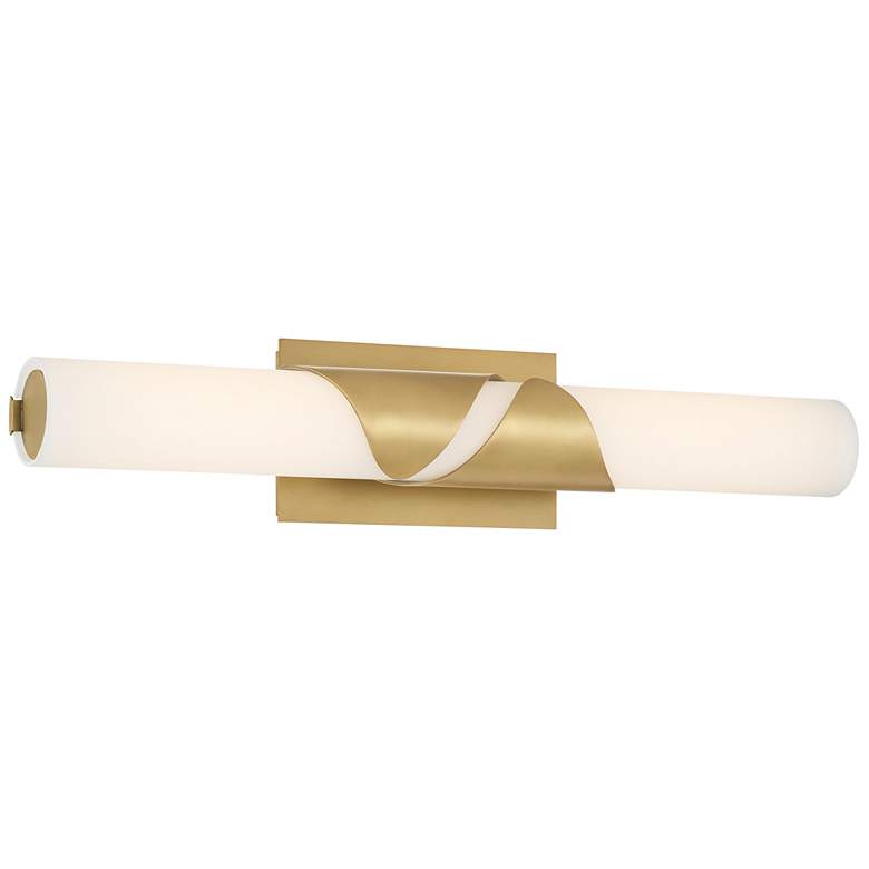 Image 1 Minka Lavery Grafton LED 24-in Legacy Brass Indoor Vanity Light