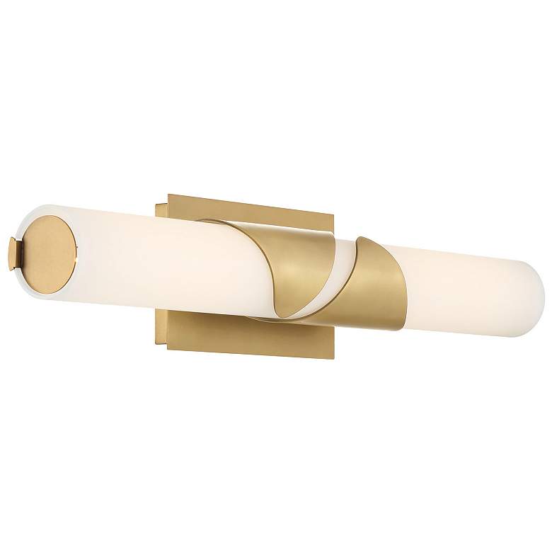 Image 5 Minka Lavery Grafton LED 24-in Legacy Brass Indoor Vanity Light more views