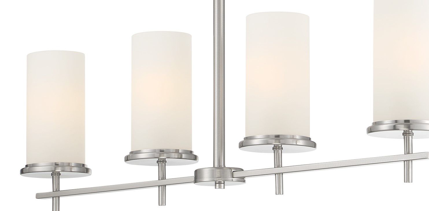 Image 2 Minka-Lavery Haisley 4-Light Brushed Nickel Island more views