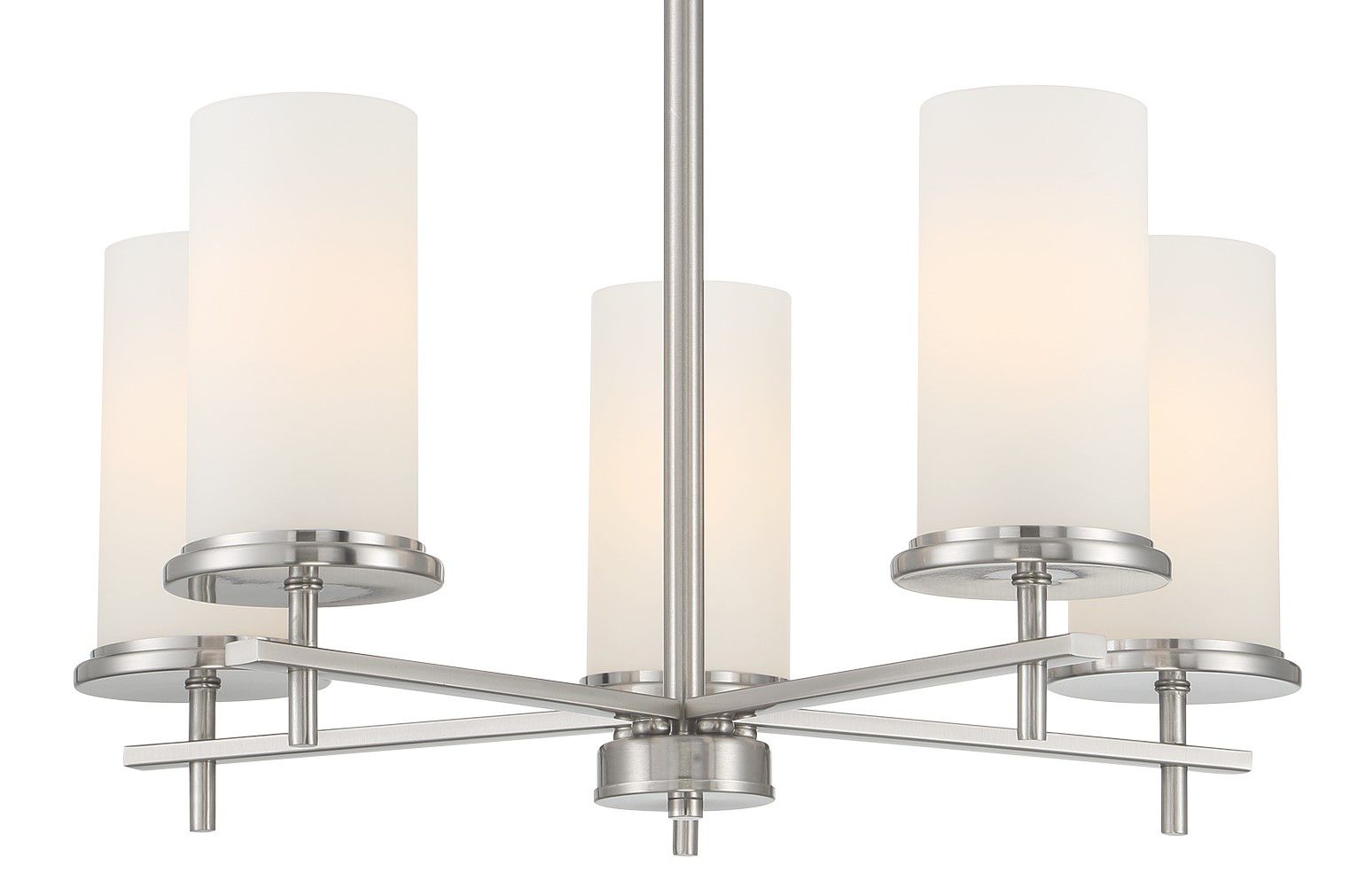 Image 2 Minka-Lavery Haisley 5-Light Brushed Nickel Chandelier more views