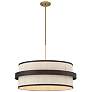 1_Minka Lavery Harbor Wrap 6-Light 28-in Bronze and Brass Pending Lighting