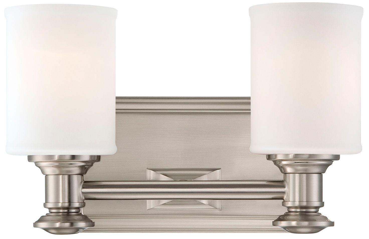 Minka-Lavery Harbour Point 1-Light Brushed Nickel Bath