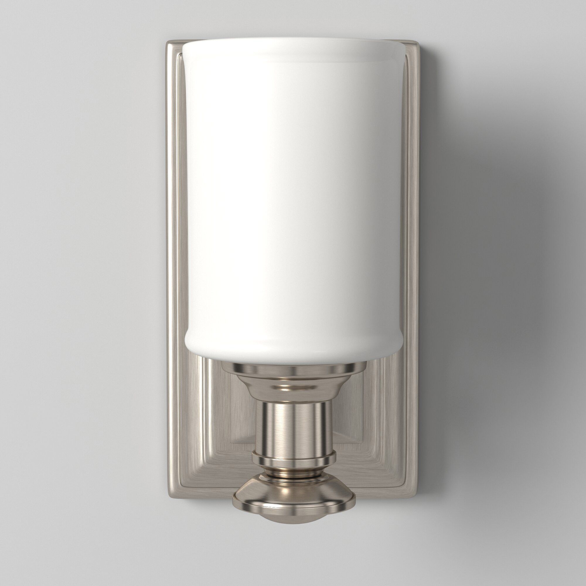 Image 3 Minka-Lavery Harbour Point 1-Light Brushed Nickel Bath more views